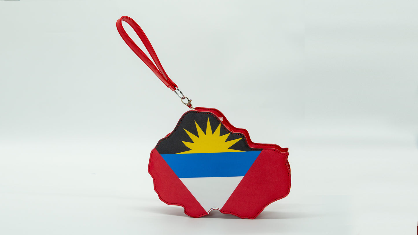 Antigua Flag Thigh Bag & Wristlet