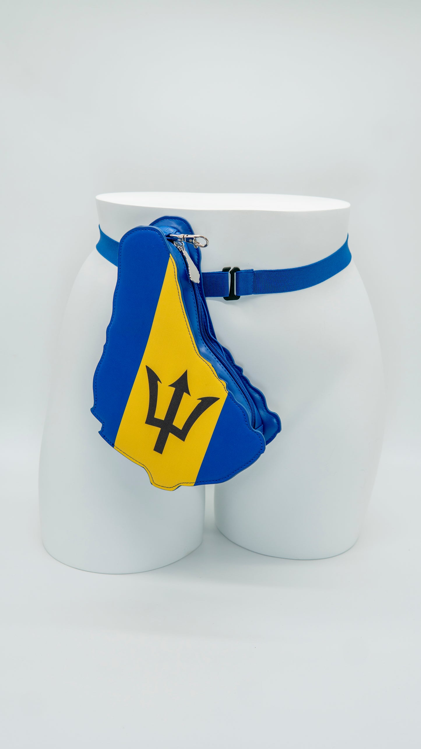 Barbados Flag Thigh Bag & Wristlet