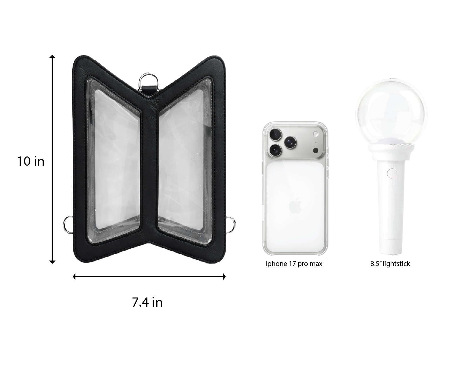 PRE ORDER Double Panel Clear Bag - Exclusive