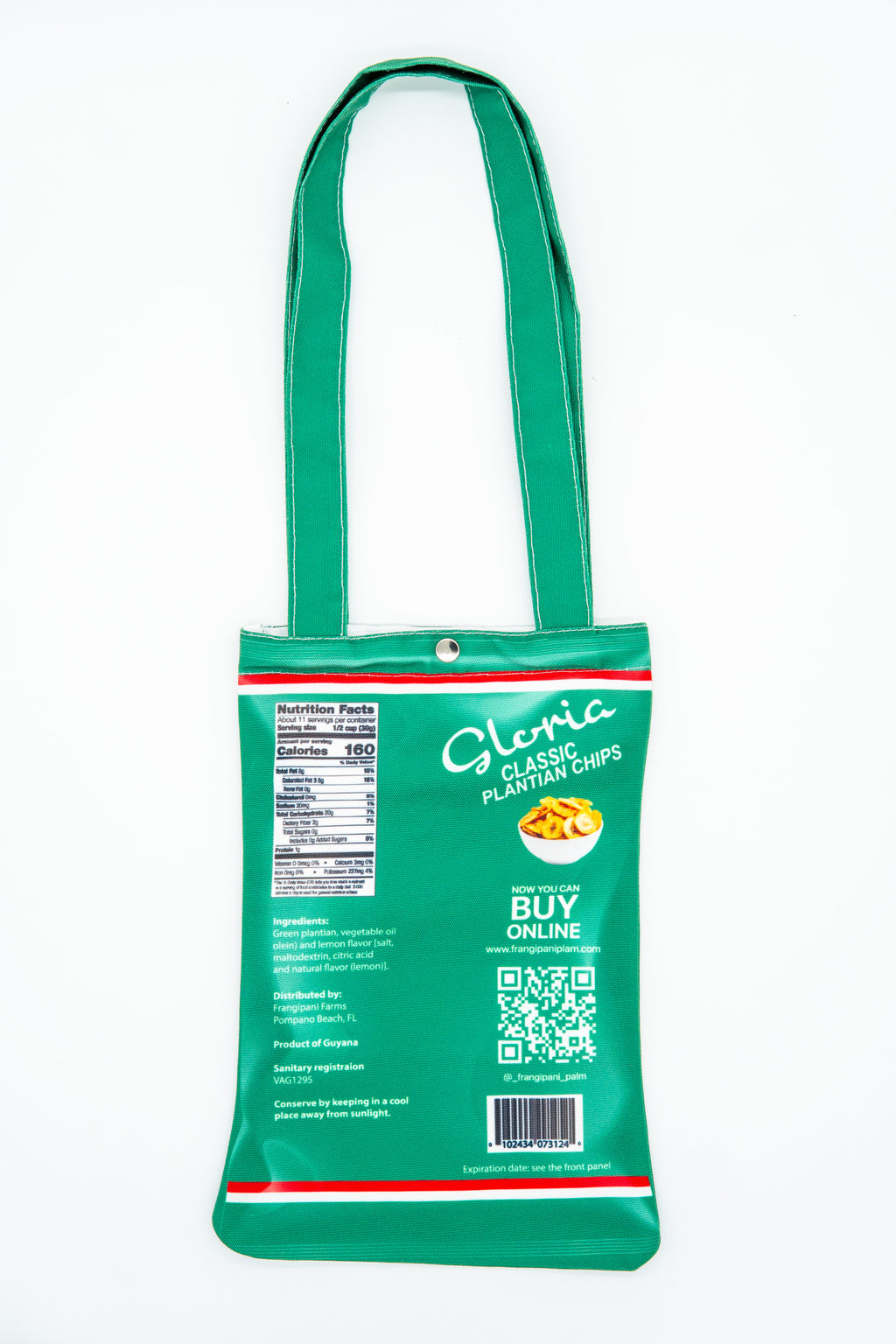 Gloria Plantain Chips Bolsa de tela