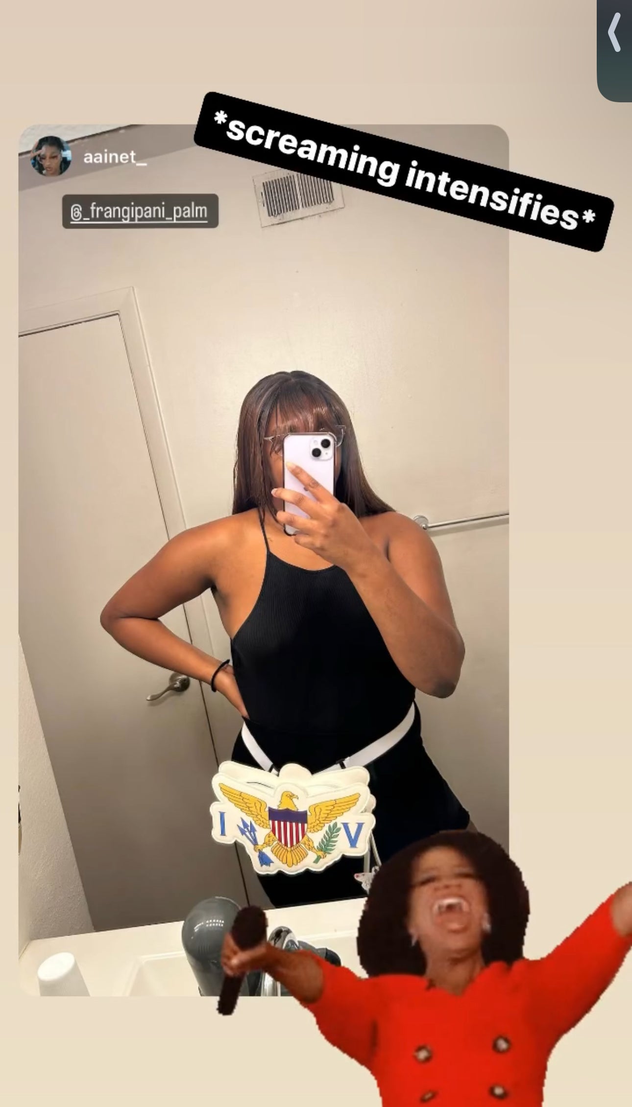 Virgin Islands Thigh Bag | Wristlet & Fanny Pack