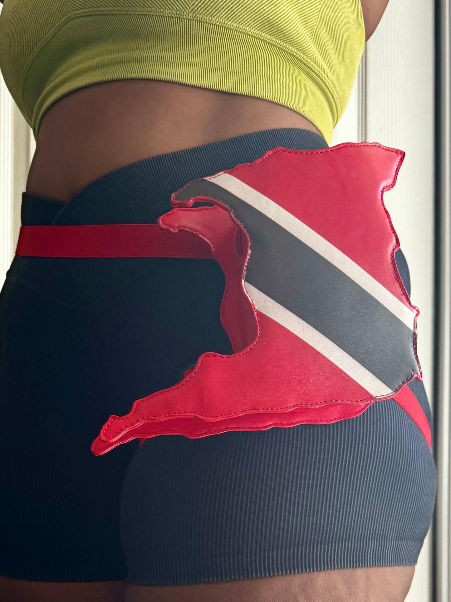 Trinidad Flag Thigh Bag & Wristlet