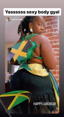 Jamaica Flag Bag