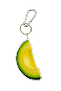 Avocado Slice Bag Charm