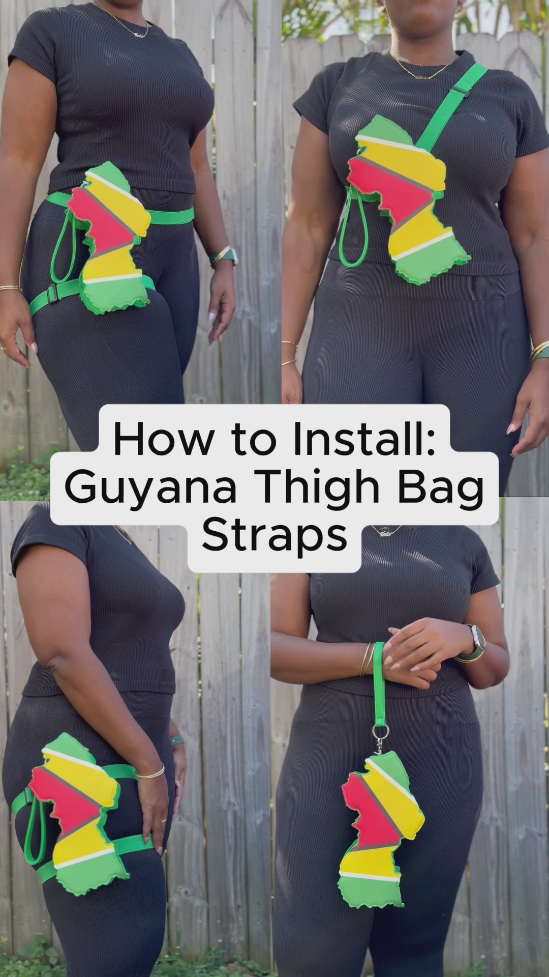 Guyana Thigh Bag | Wristlet & Fanny Pack - PREORDER