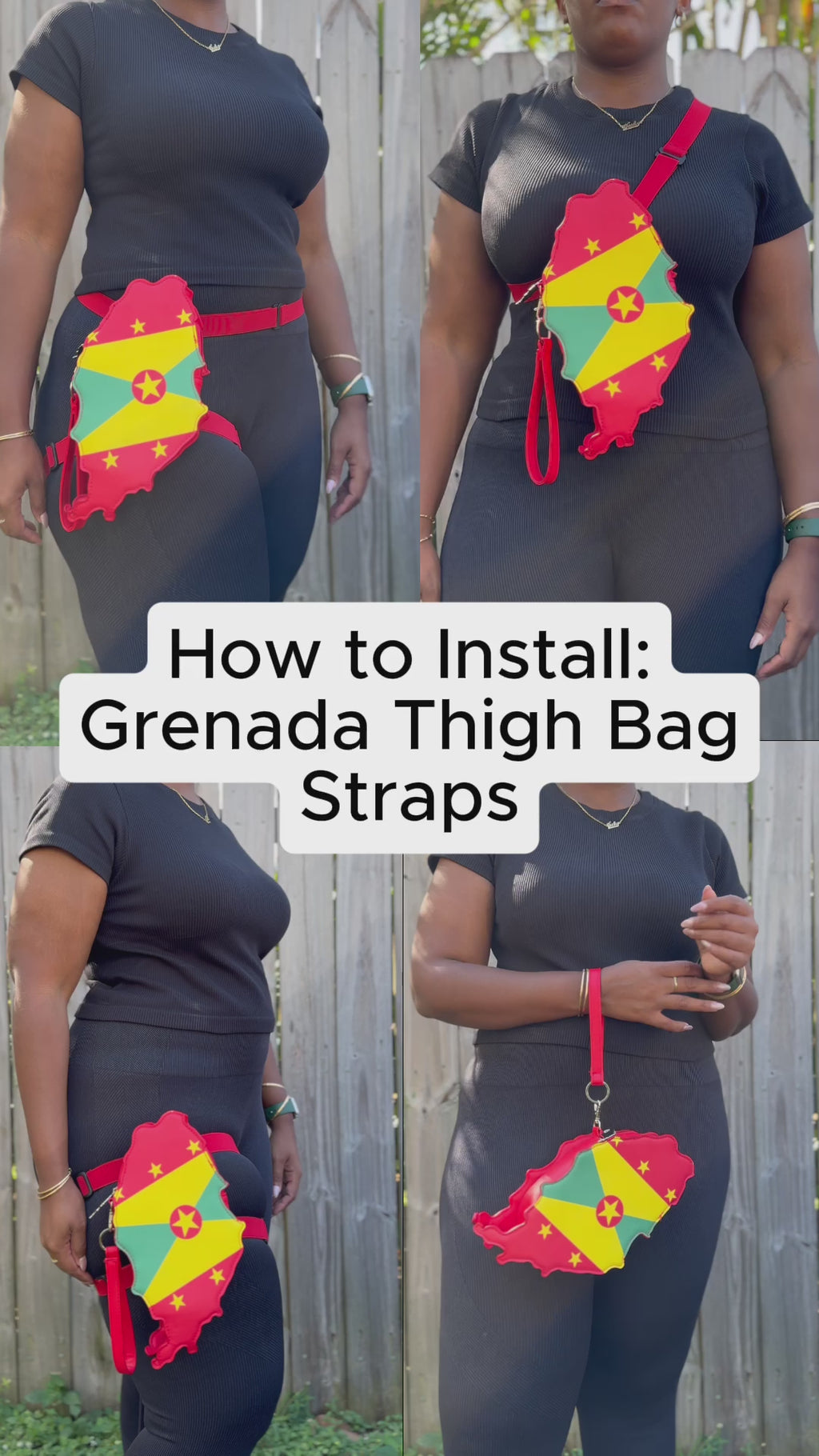 Grenada Thigh Bag | Wristlet & Fanny Pack - PREORDER